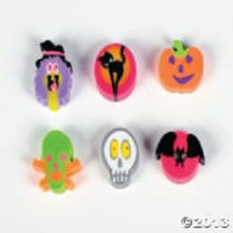 Halloween Eraser Assortment<br>1 dozen